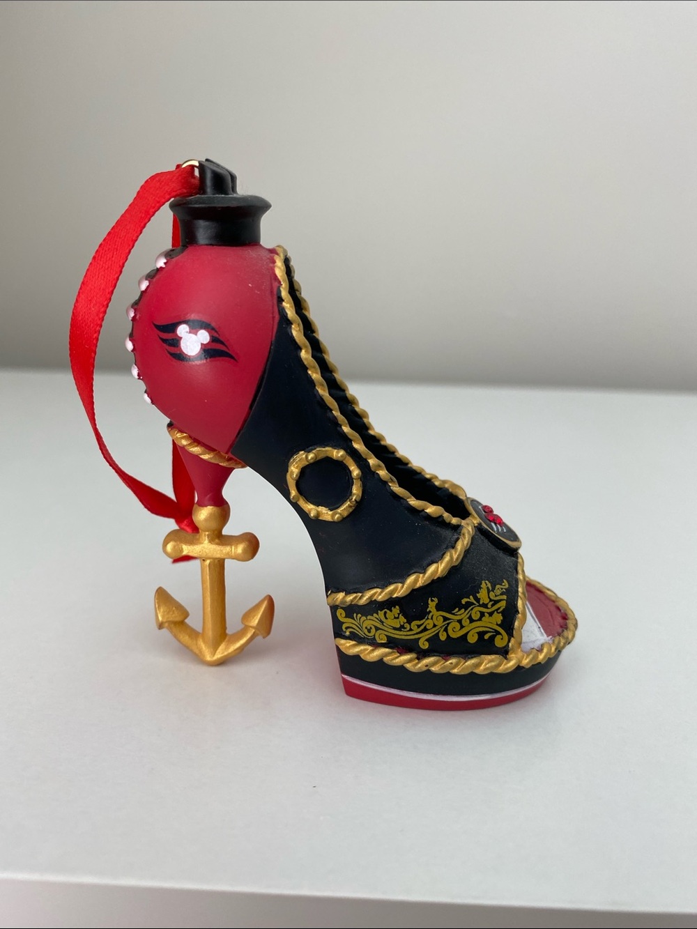 Disney Cruise Line shoe ornament